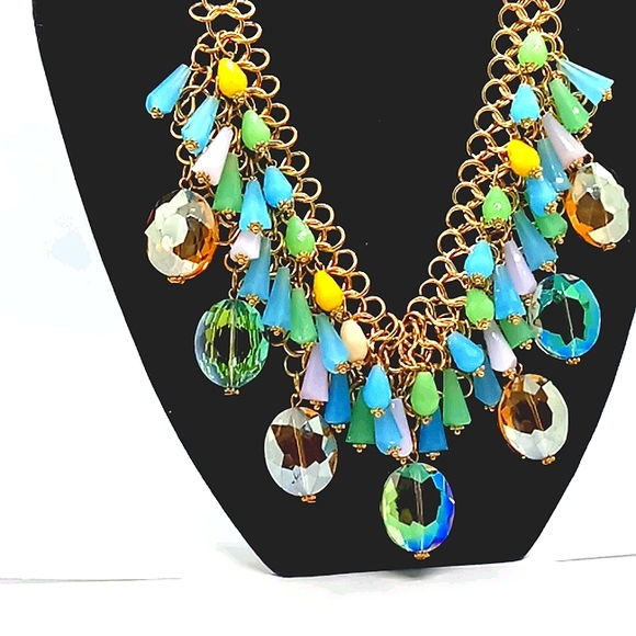Jewelry Statement Crystal Necklace Poshmark